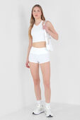Cropped V-Neck Tennis Tank Top